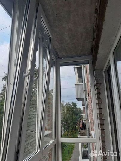 Пластиковый балкон пвх