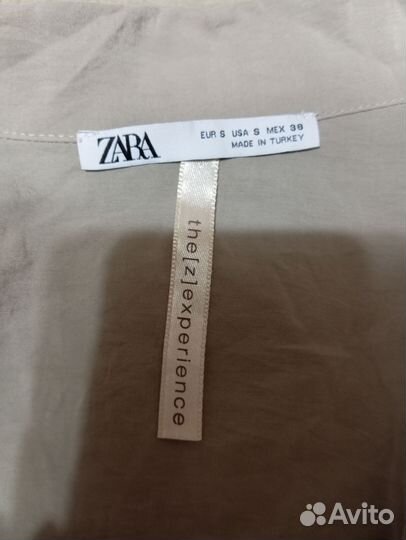 Рубашка женская zara, размер 44 46