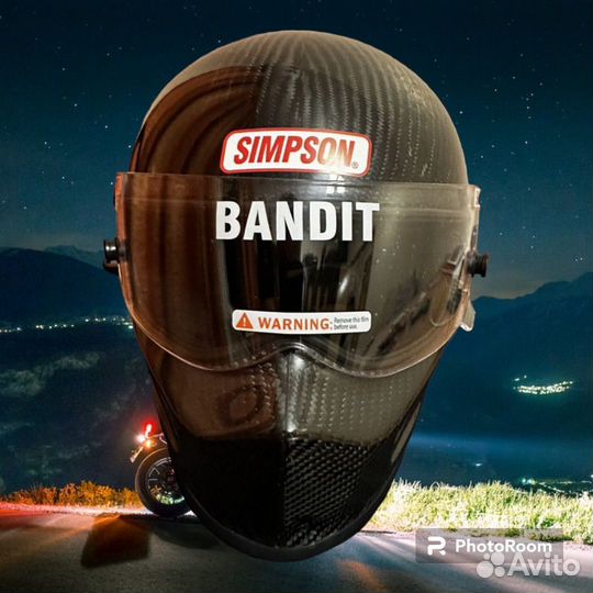 Шлем simpson carbon bandit
