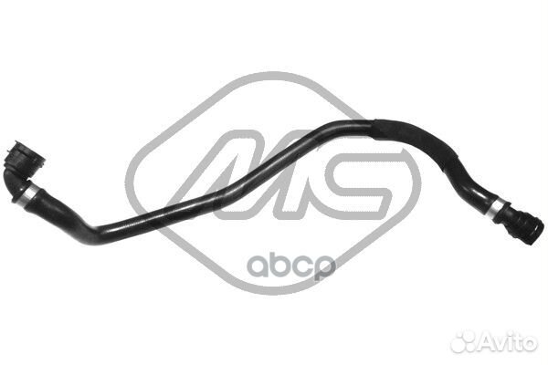 Патрубок системы охлаждения 09865 metalcaucho