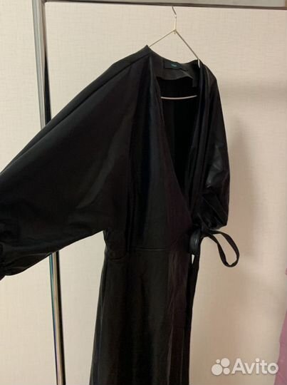 Кожаное платье