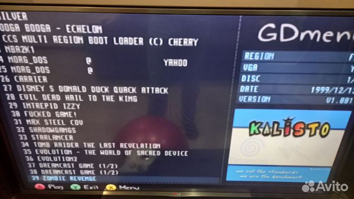 Dreamcast gdemu 64gb 70+игр