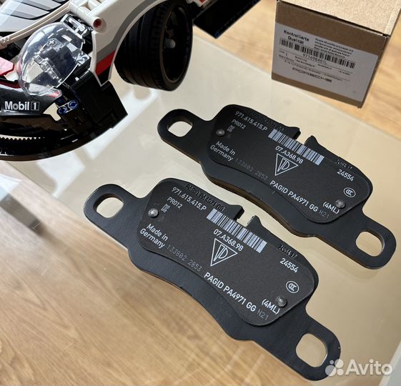 Колодки тормозные задние, Porsche Panamera 971-2
