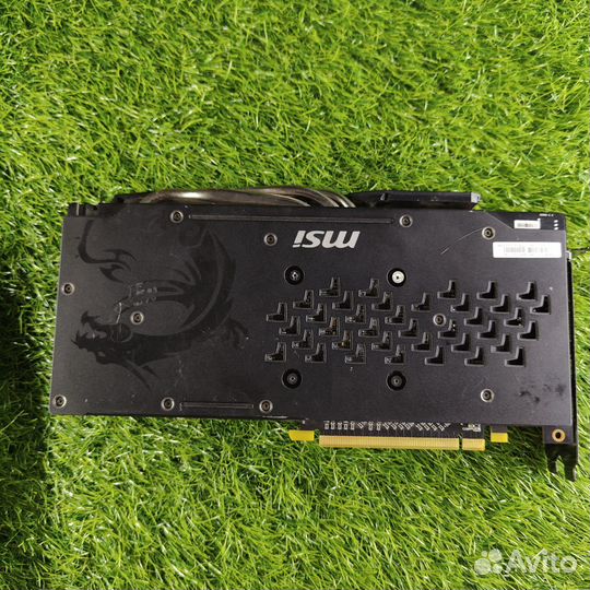Игровая Видеокарта MSI RX 480 4 gb отличное сост