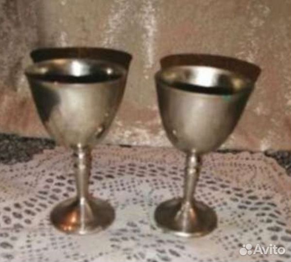 Рюмка СССР мельхиор