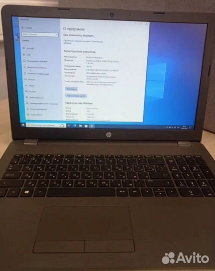 Ноутбук hp 250 g6
