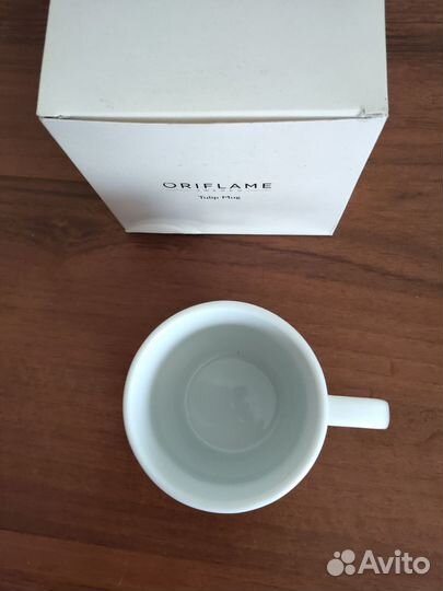 Кружка с цветами керамика