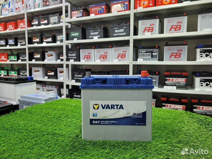 Аккумулятор varta Blue Dynamic 60 Ah о.п. D47