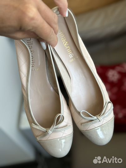 Балетки nila&nila, 40 (26 см),Италия, новые