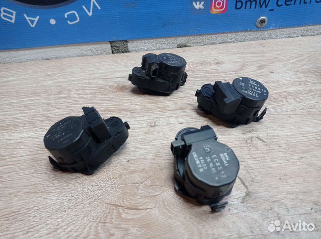 Регулятор заслонок печки на BMW X5 Е53