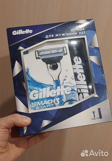 Набор для бритья Gillette новый