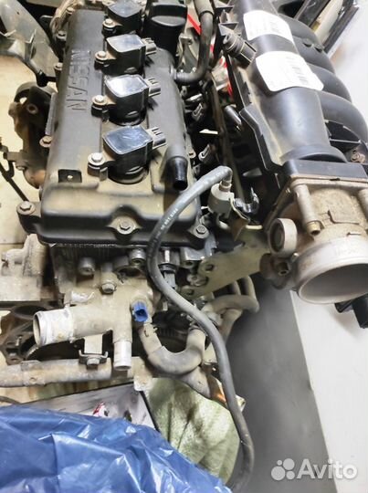 Двигатель nissan x-trail т30 qr25de 2.5л бензин