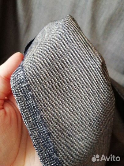 Отрез коричнево-зеленой 100 шерсти