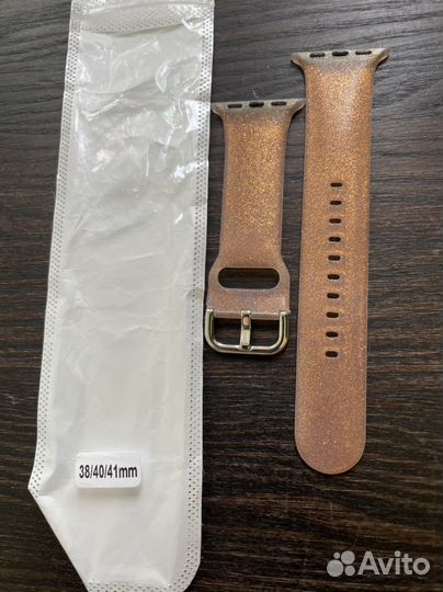 Ремешок силиконовый Apple watch