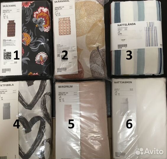 Постельное белье взрослое IKEA Икеа