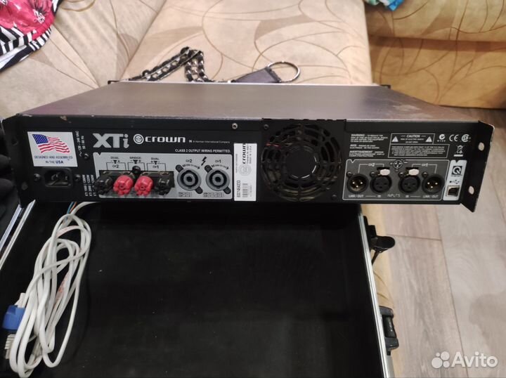 Усилитель мощности crown xti4000