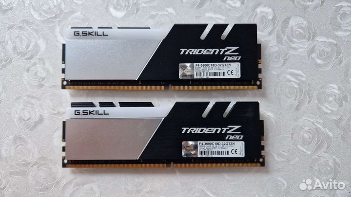 32GB G.Skill Trident Z Neo RGB DDR4 2x16Gb 3600