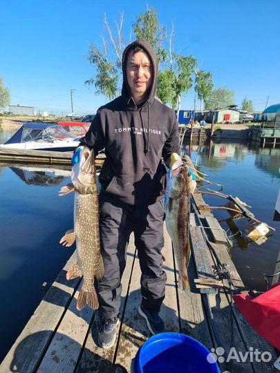 Рыбалка с гидом на реке Волга в близи Казани