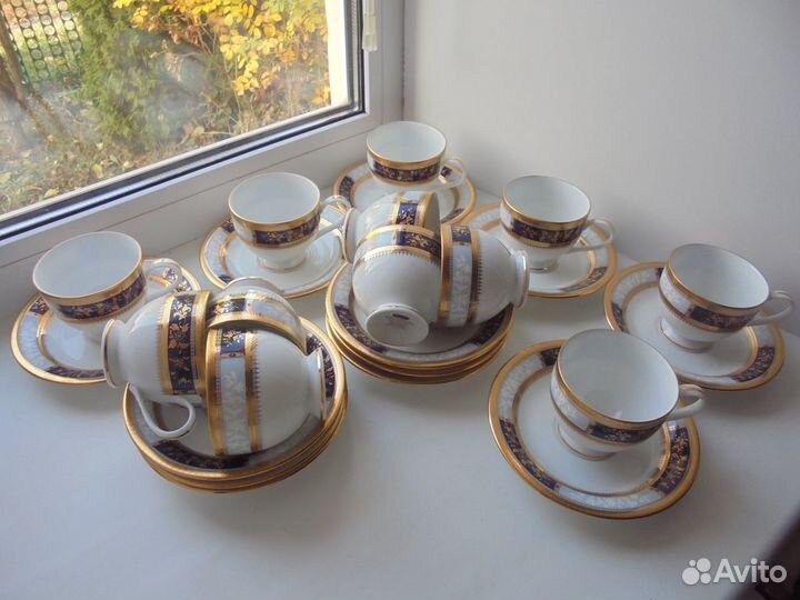 Золотая коллекц Yamasen Япония 12 перс Чайн сер