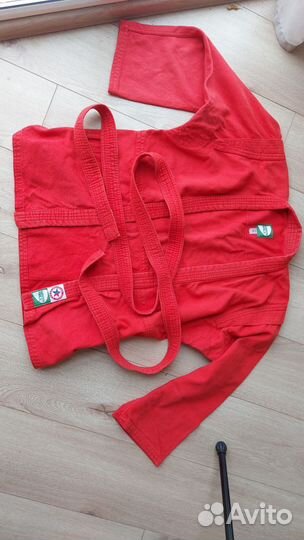 Куртка борцовки борьба самбо детская