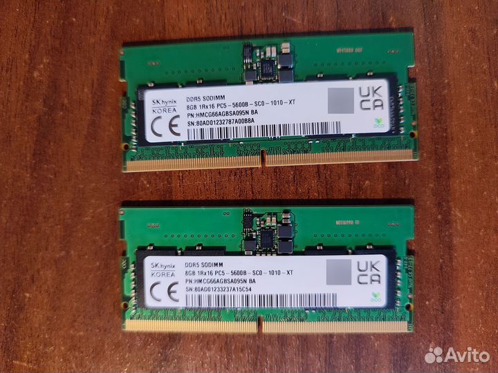 SK hynix ddr5 sodimm 16gb 5600 8x2