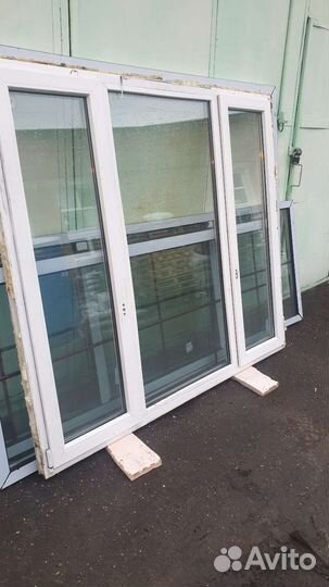 Окна пластиковые бу