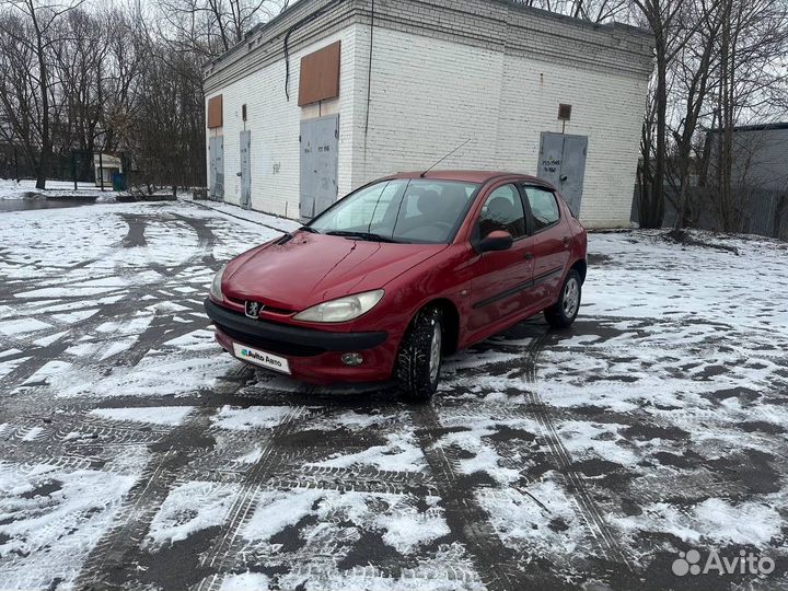 Peugeot 206 1.4 AT, 2001, 199 000 км