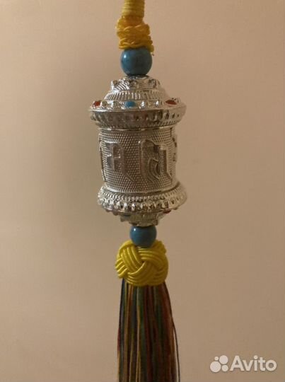 Буддийский барабан с молитвами