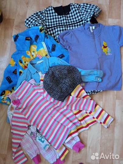 Детские вещи пакетом бесплатно