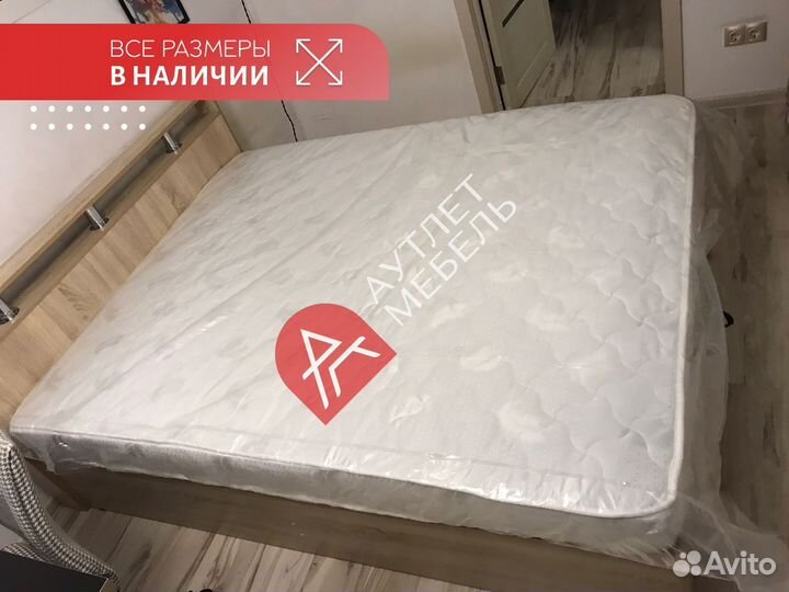 Кровать двухспальная с подъемным механизмом