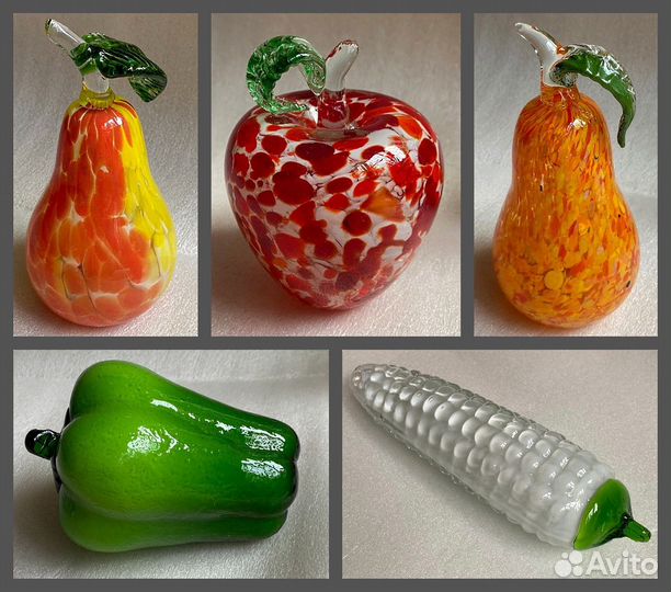 Цветное стекло. Фигурки для интерьера