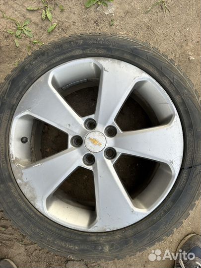 Колеса оригинальные r17 chevrolet cruze