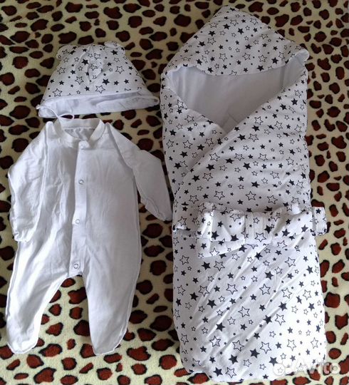 Комплект конверт- одеяло на выписку