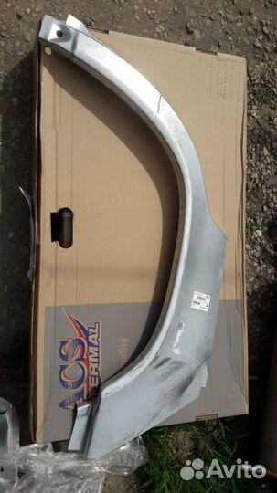 Мерседес 124, арка крыла задняя левая, рем.часть