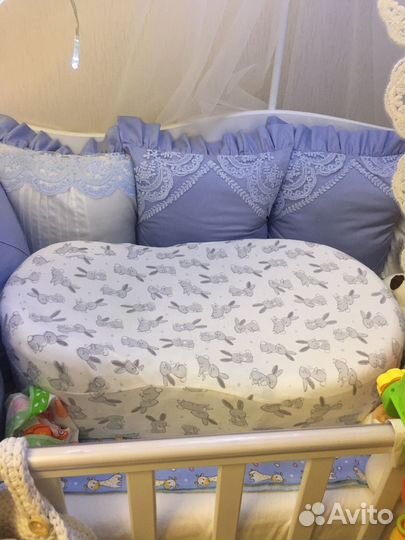 Бортики на кроватку