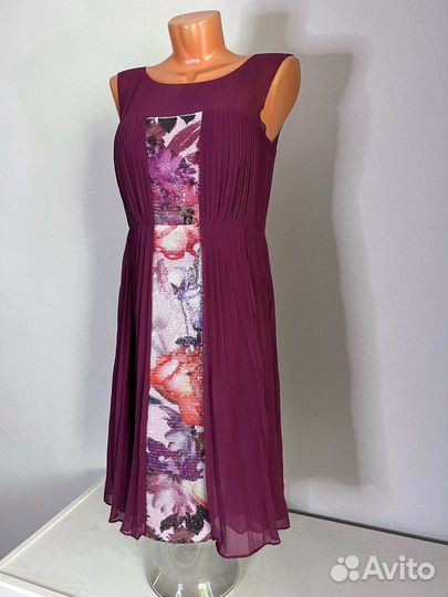 Платье вечернее, блестящее 44 р Monsoon uk10