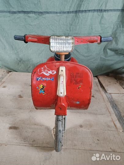 Мотороллер Кроха, педальный