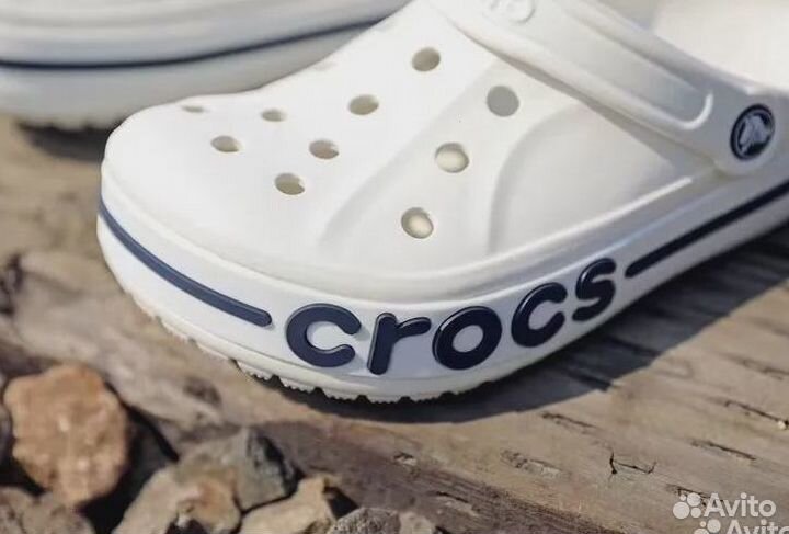 Кроксы Crocs clog сабо шлепанцы белые