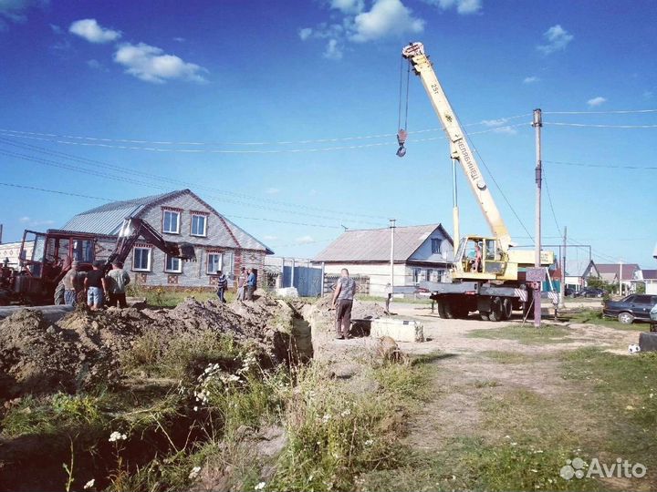 Услуги экскаватора