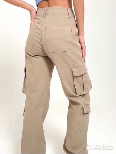 Джинсы клеш женские