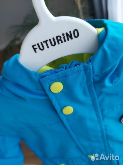 Куртка ветровка утеплённая