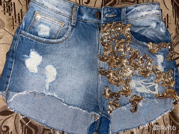 Шотры джинсовые люкс премиум оригинал
