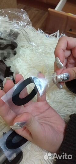 Ночник, светильник с буквами