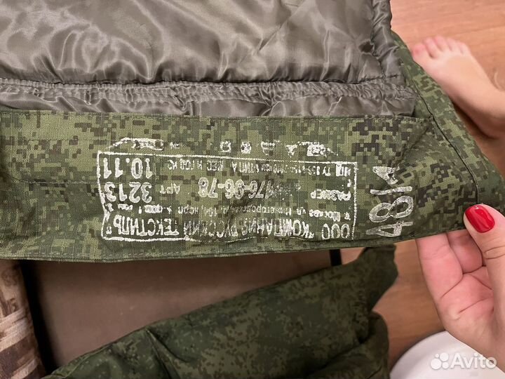 Военная форма зимняя (Зеленая Цифра)