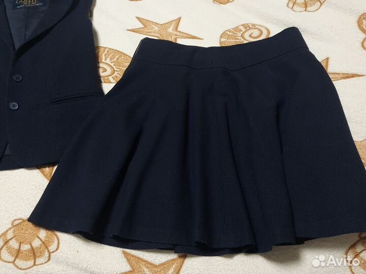 Школьный костюм для девочки размер 140 146