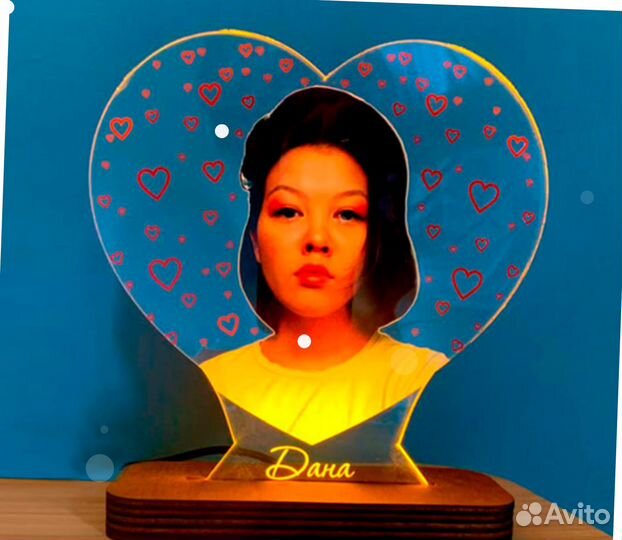 Постер рамка на стекле с фото art097