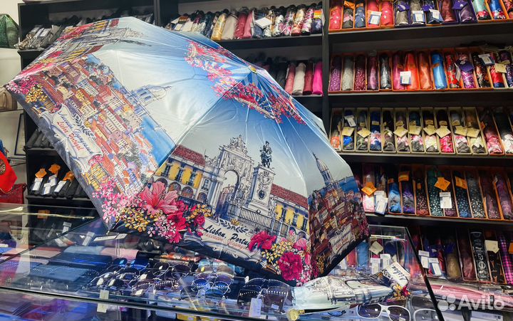 Зонт три слона