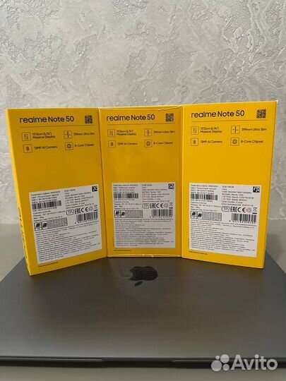 realme Note 50, 3/64 ГБ