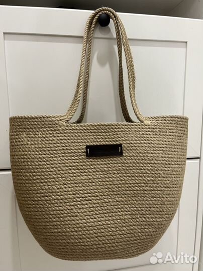 Сумка женская из джута