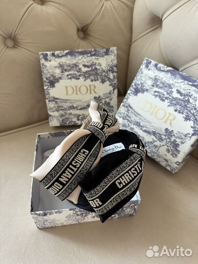 Ободки для волос Dior в коробке